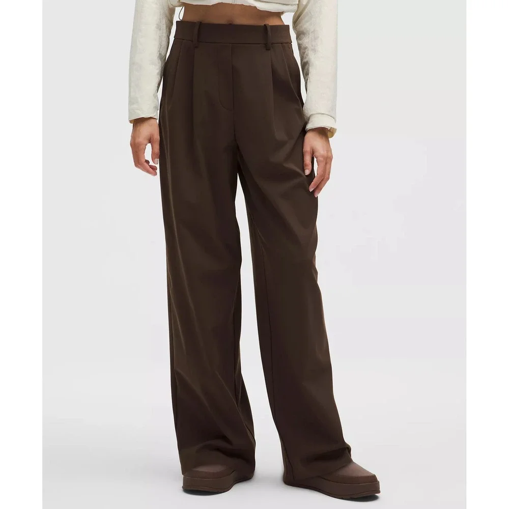 952-Lululemon-Daydrift High-Rise Wide-Leg Trouser Regular-Walnut Crunch-31.5